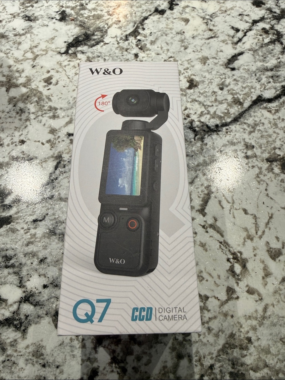 W&O Q7 CCD Digital Camera - Black